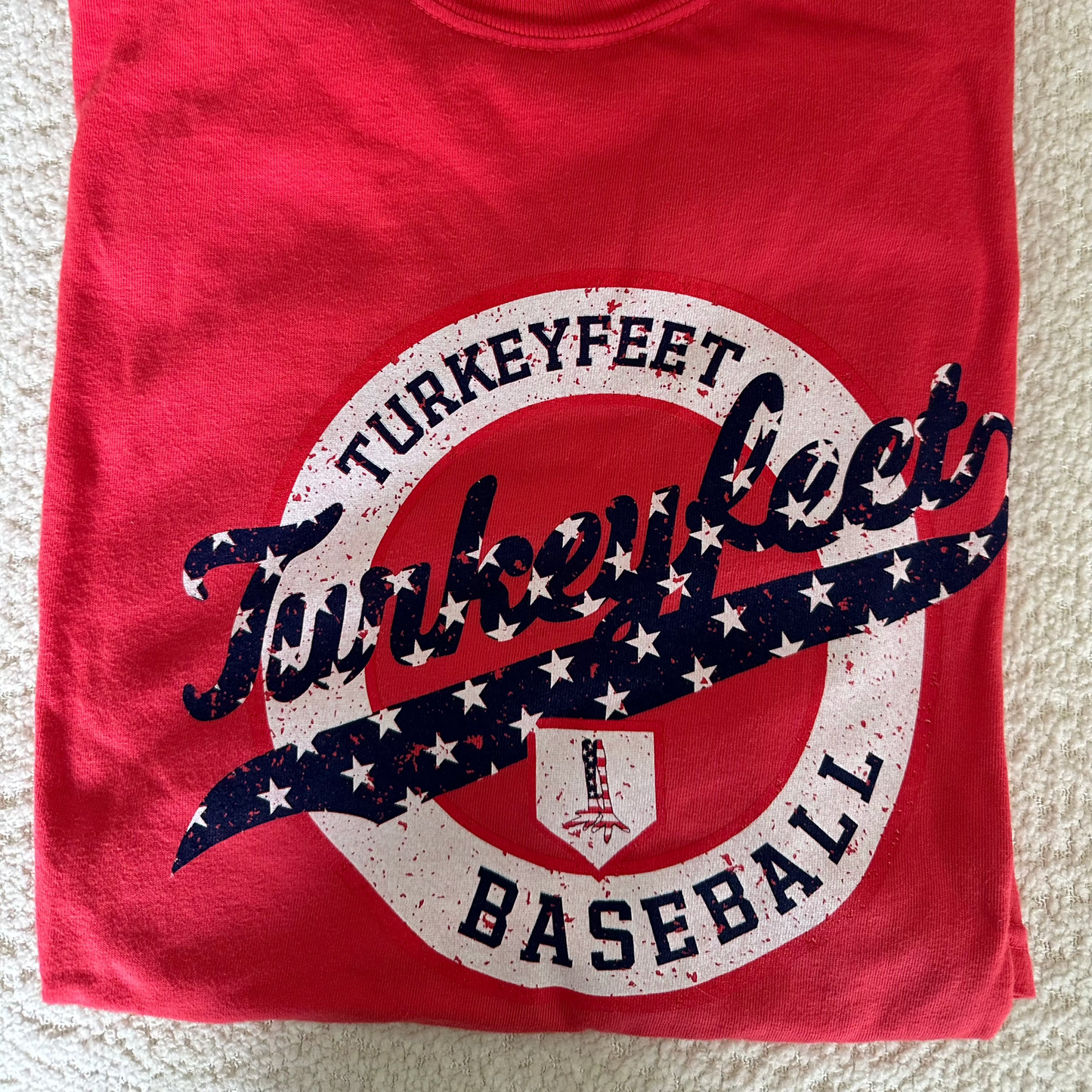 Turkey Feet SCRIPT Short Sleeve Comfort Colors Shirt