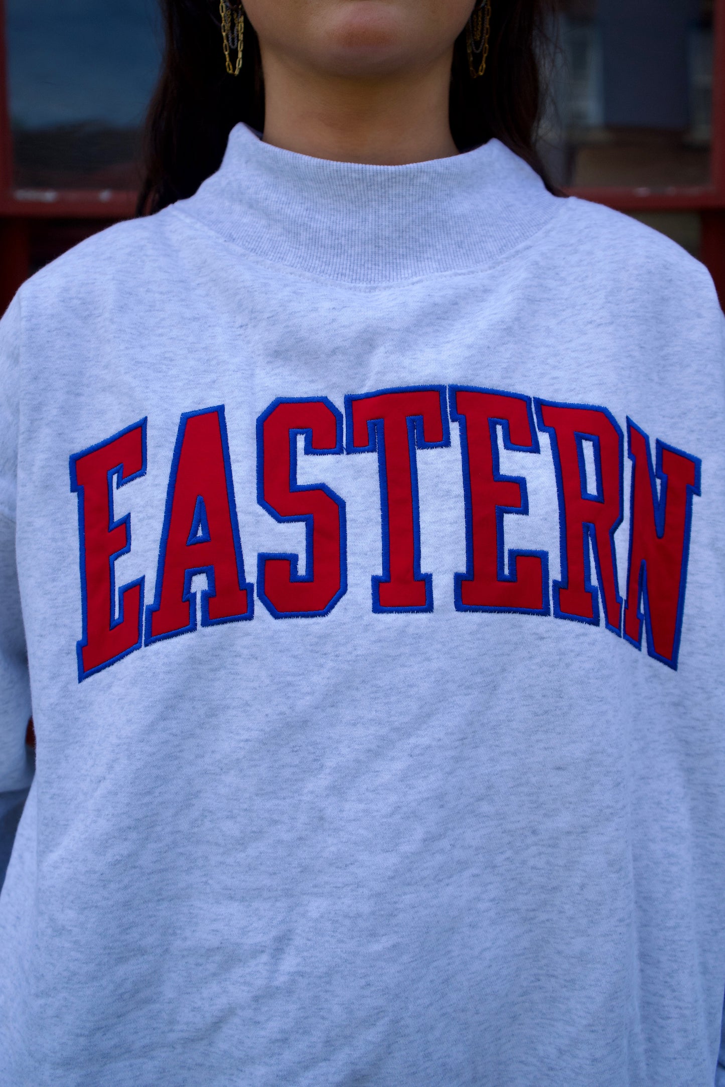 EASTERN Mock Neck Sweatshirt