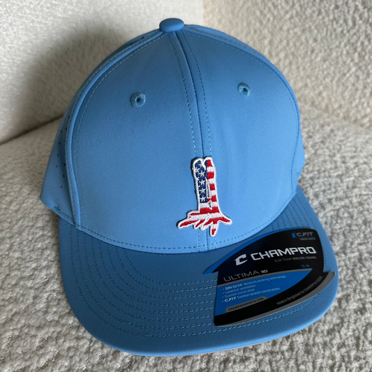 Turkey Feet Moisture Wicking FITTED Hat