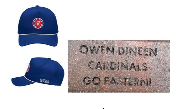 Ecton AND Merrick Bricks & ROYAL BLUE Donor Hat