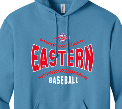 Light Blue Sweatshirt  Eastern Hoodie
