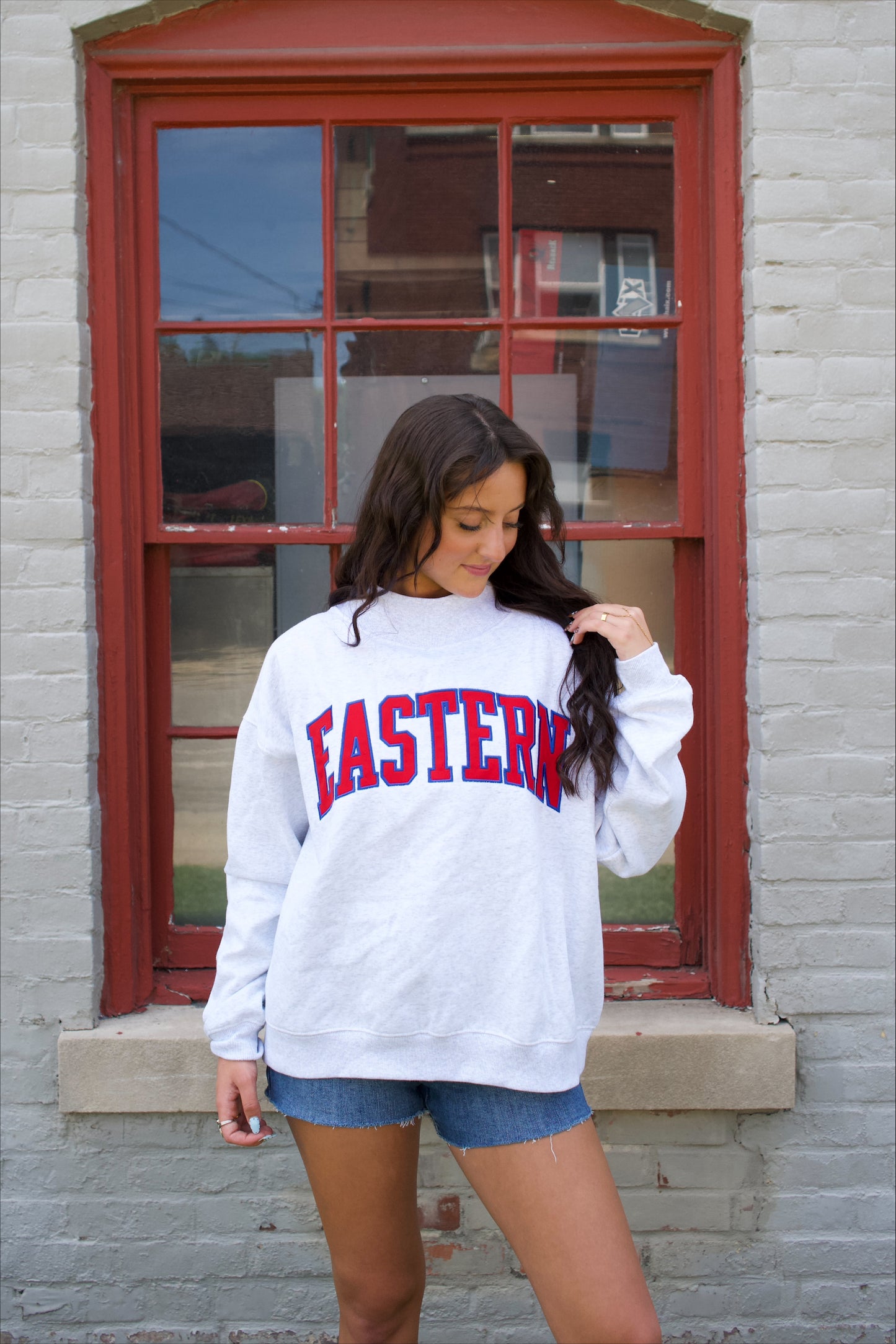 EASTERN Mock Neck Sweatshirt
